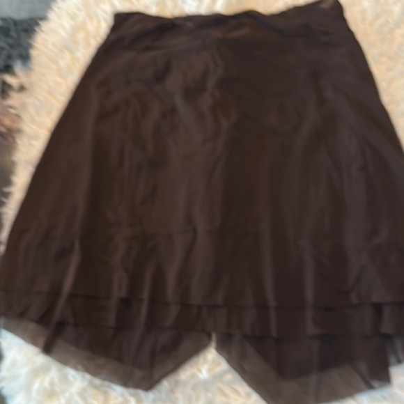 Tommy Bahama Brown Wrap Swim Skirt Coverup - Picture 8 of 10